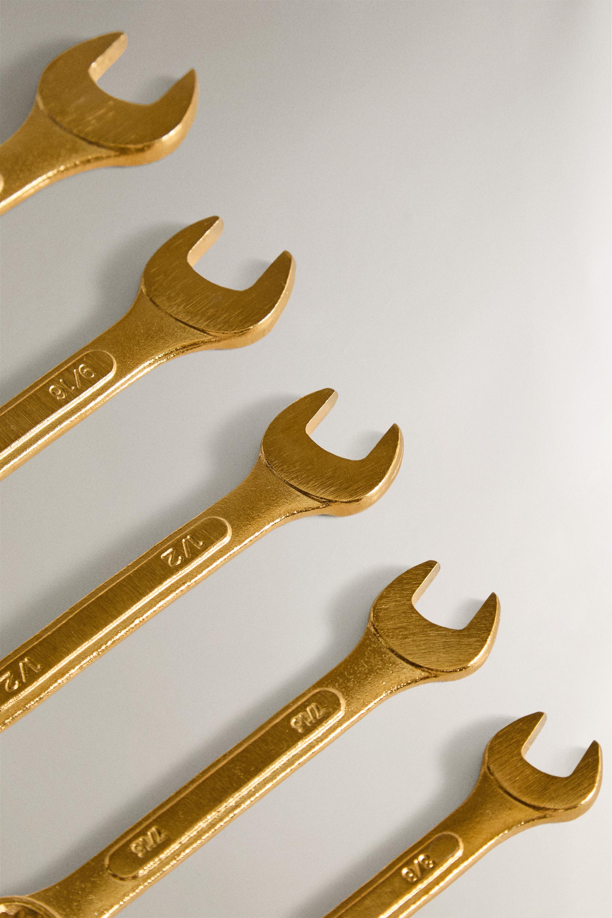 SET OF 5 COMBINATION WRENCHES